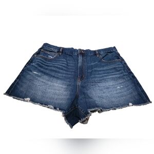 Women’s American Eagle Strigid Curvy Highest Rise '90s Boyfriend Jean Shorts